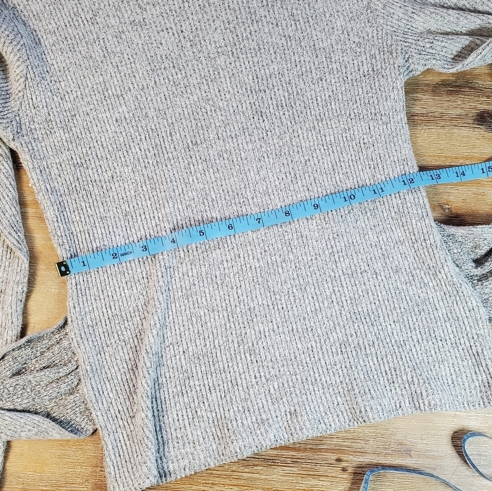 ZARA soft tie back sweater M - Picture 6 of 8